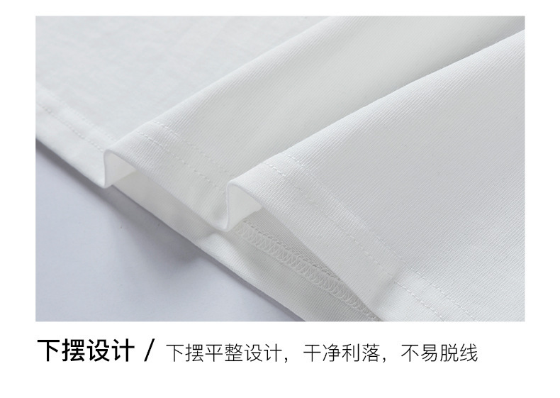 Short-sleeved T-shirt for men, Korean style, summer loose cotton T-shirt, cross-border new style, student bottom layer, half-sleeved shirt pic 96
