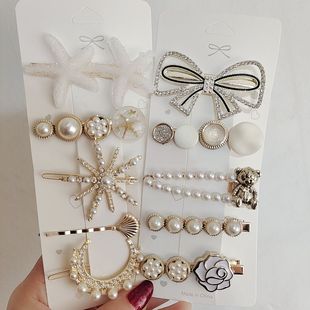 日系哑光彩色金属U型发簪盘发女汉服简约现代发钗可爱丸子头簪子详情12