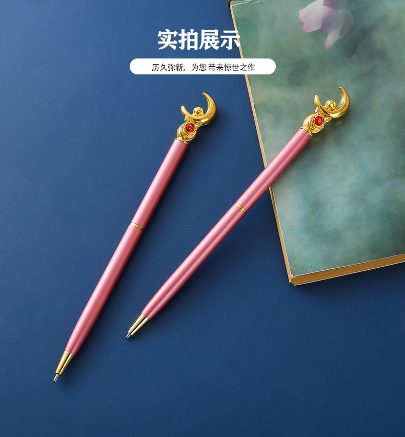 New anime Sailor Moon pen, student pen, gift pen, cute gel pen, office note-taking pen pic 11