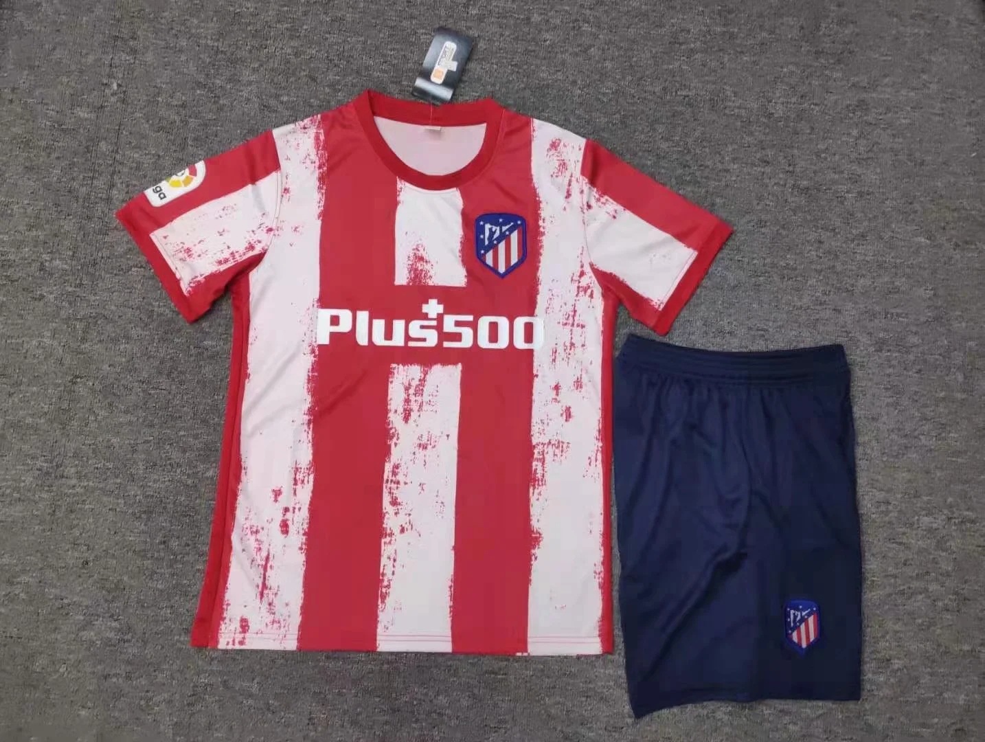 Southeast Asia Africa 21-22 football jersey La Liga jersey Atletico Madrid football Jersey Short Sleeve set pic 4