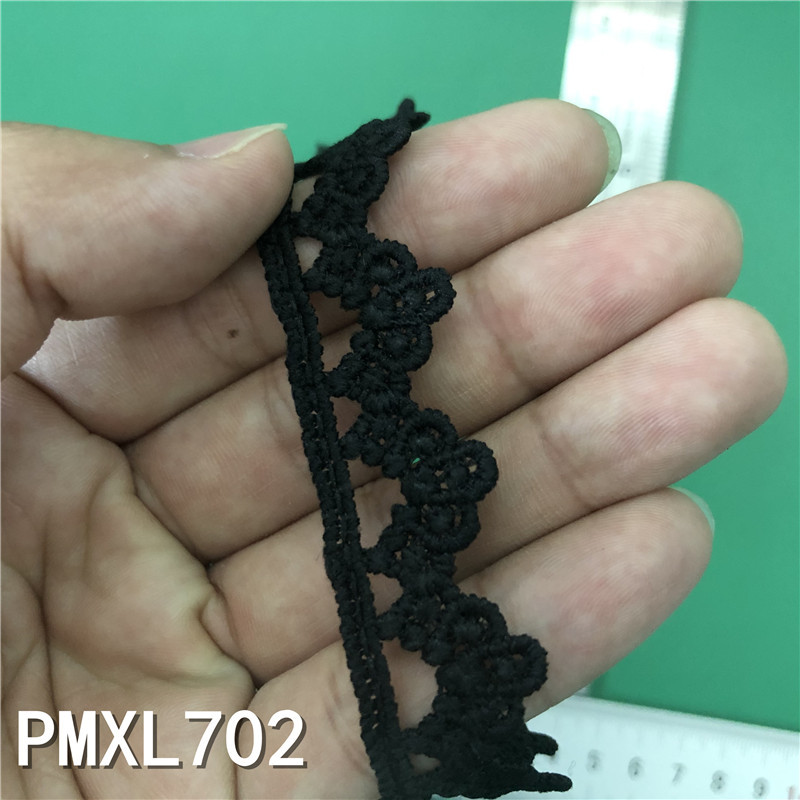 New Lolita embroidery water-soluble lace, milk silk single-sided small flower wave lace, lace with barcode pic 64