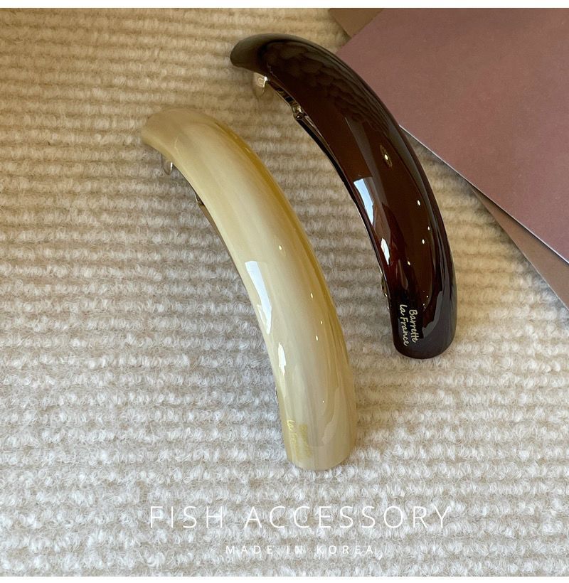 气质发夹女后脑勺一字夹大号弹簧夹发卡外出百搭时尚夹子头饰顶夹详情8