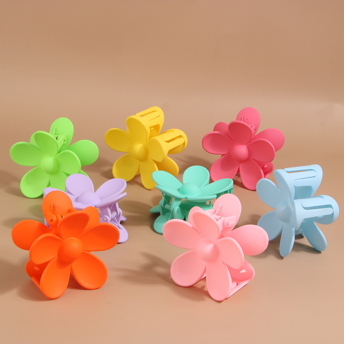Guanyang ABS hair clip, flower clip, European and American Amazon fashion shark claw clip, not easy to break, can be used as a hair clip pic 21