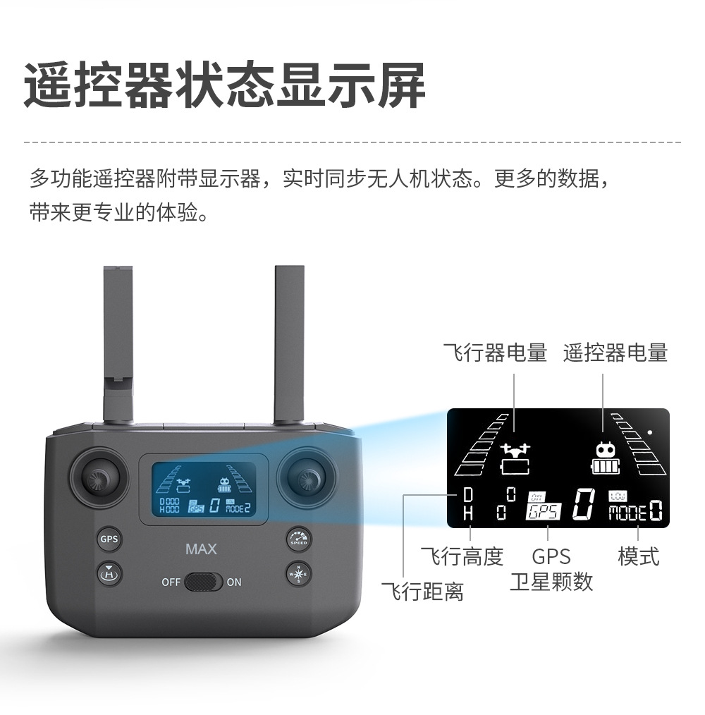KF101 MAX 带中继三轴无人机图传3KM云台+EIS电子防抖GPS无刷飞机 其他详情25