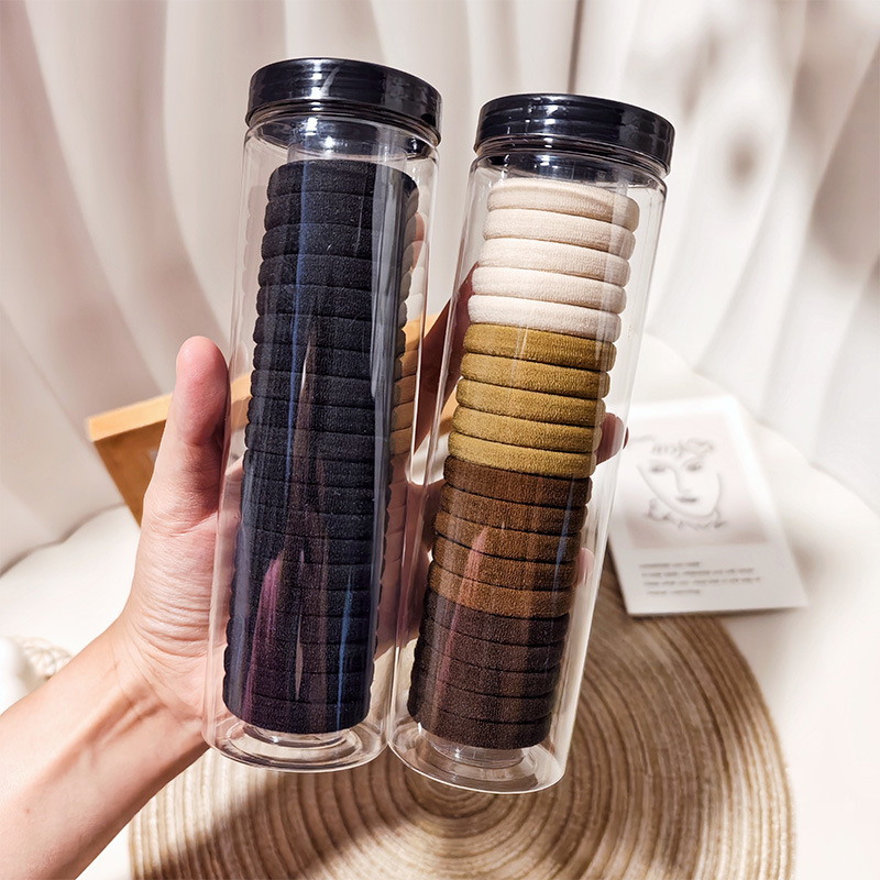 国潮系列绑头发成人发圈头绳2024年新款高级感橡皮筋女扎头高弹力发绳详情2