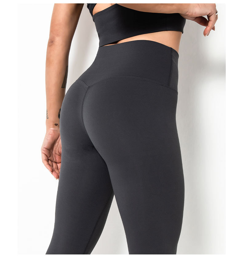 lulu瑜伽裤磨毛高腰提臀女夏外穿紧身运动跑步蜜桃臀裸感健身裤秋详情69