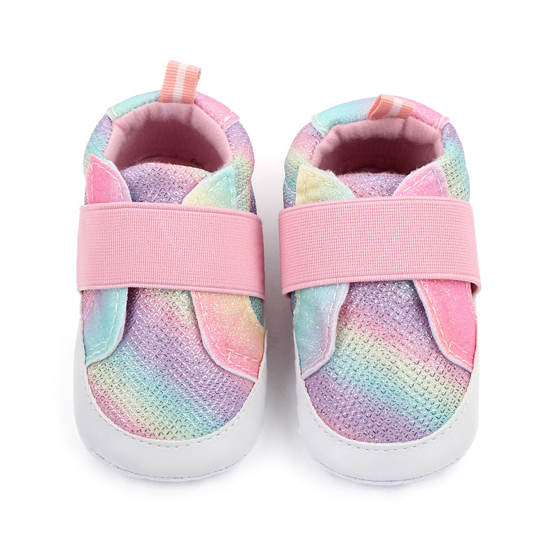 Soft-soled baby shoes for infants aged 0-12 months, indoor walking shoes in color and camouflage, Spring and Autumn 2773 pic 14