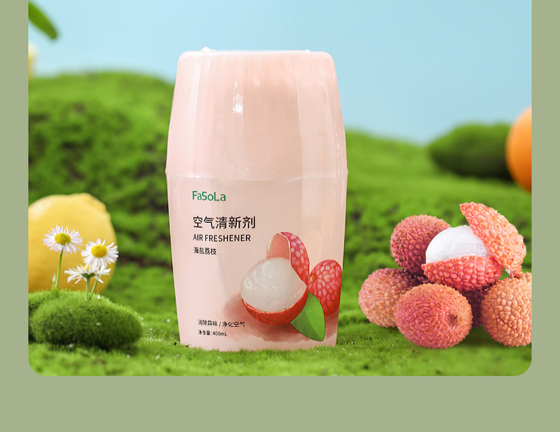 FaSoLa家用空气清新剂厕所除臭剂去味持久留香香剂室内卫生间香薰详情7