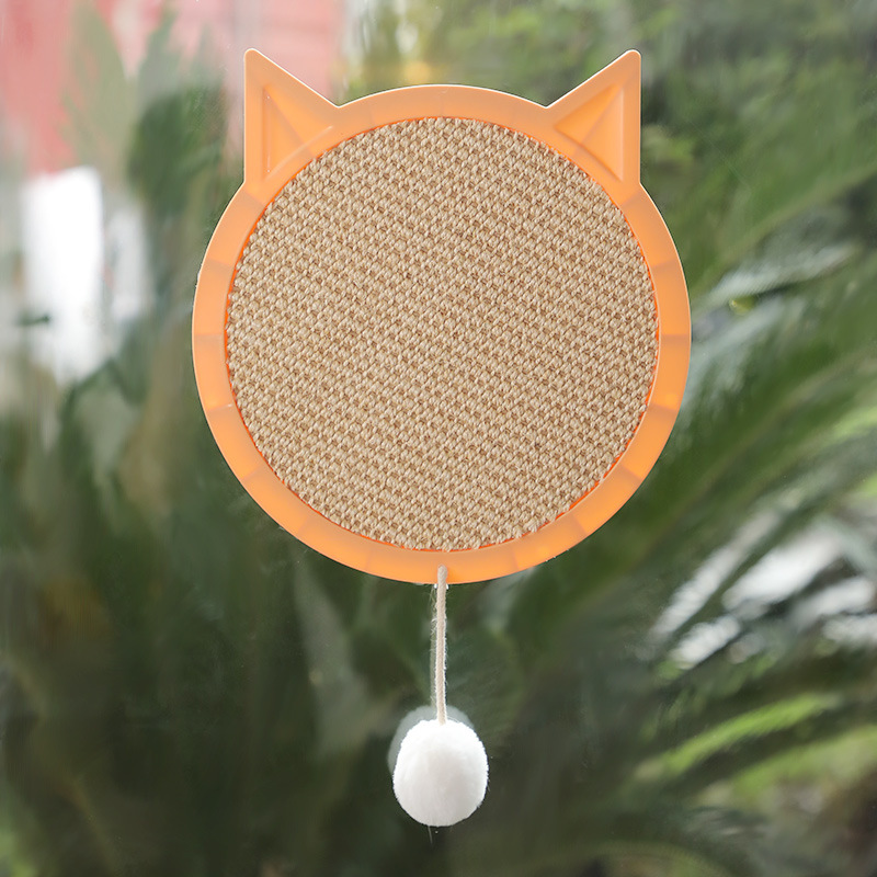 The cat scratch board is wear-resistant and does not shed flakes. The sisal is scratch-resistant. The cat suction cup type claw machine is a claw grinding pad. It is a cat toy and pet product pic 12