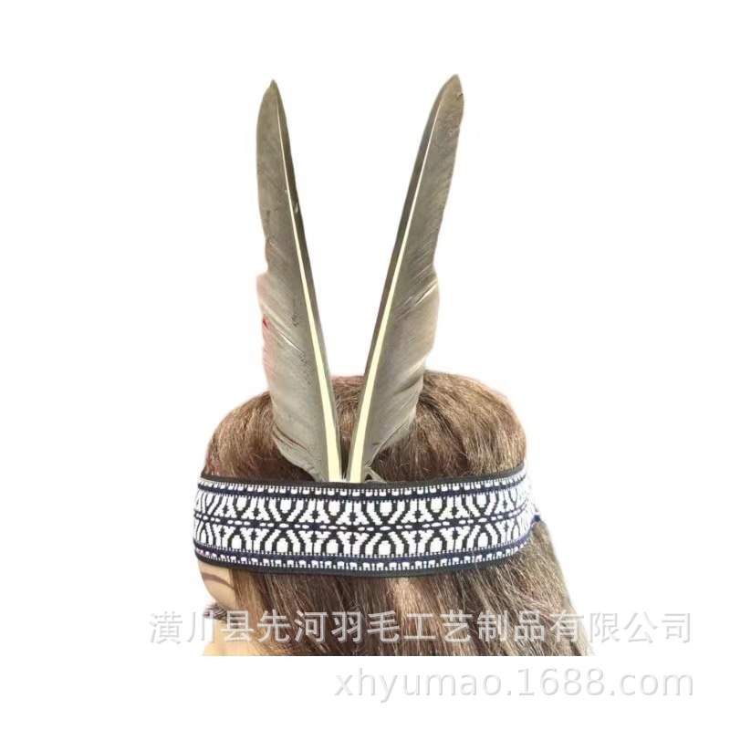 厂家直销鸡尾印第安头带非洲异国风情头饰舞台表演节日聚会服装详情28