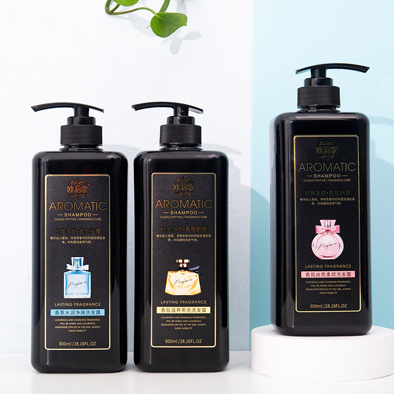 Wholesale polypeptide perfume shampoo, anti-dandruff and oil-control shampoo, conditioner, shampoo and hair care set pic 2
