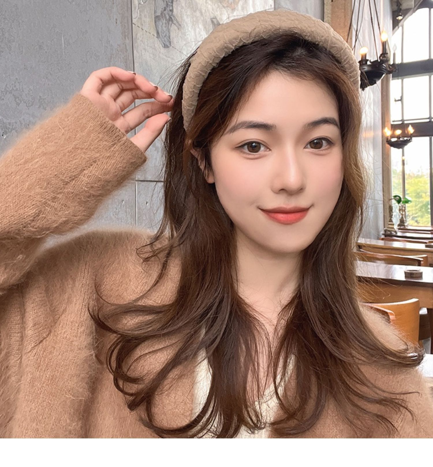 糖果色高颅顶发箍韩国网红女气质头箍减龄宽边头饰压发卡发带发饰详情8