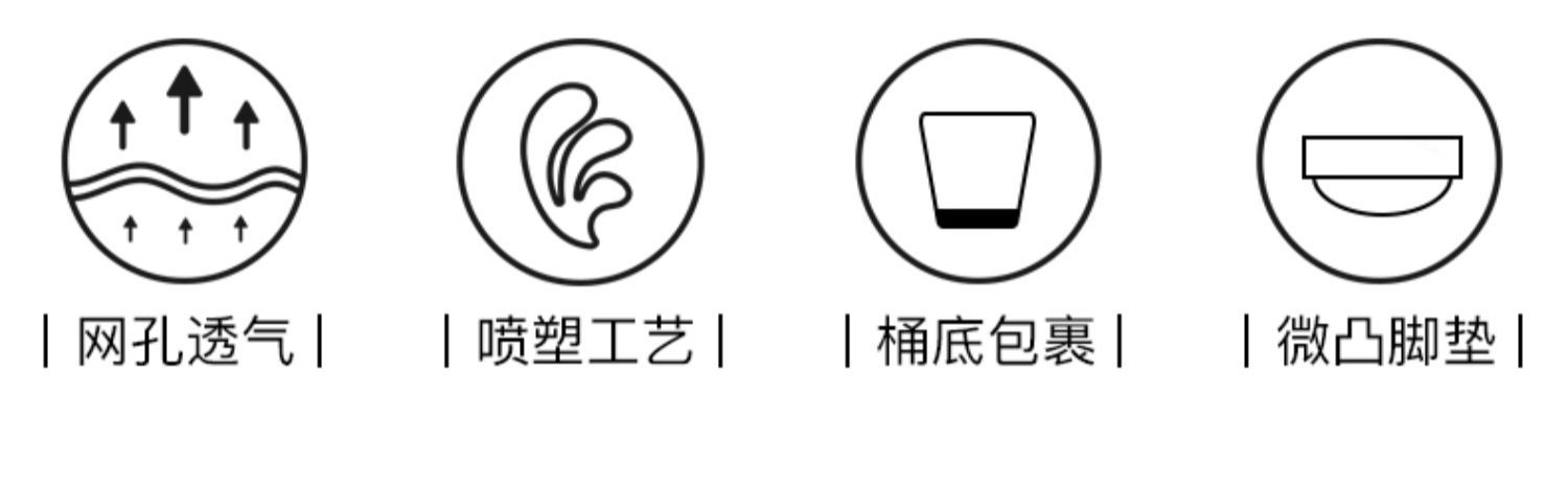 Iron mesh trash cans, high appearance level, large household garbage baskets, office metal kitchen storage buckets, large capacity wholesale pic 2