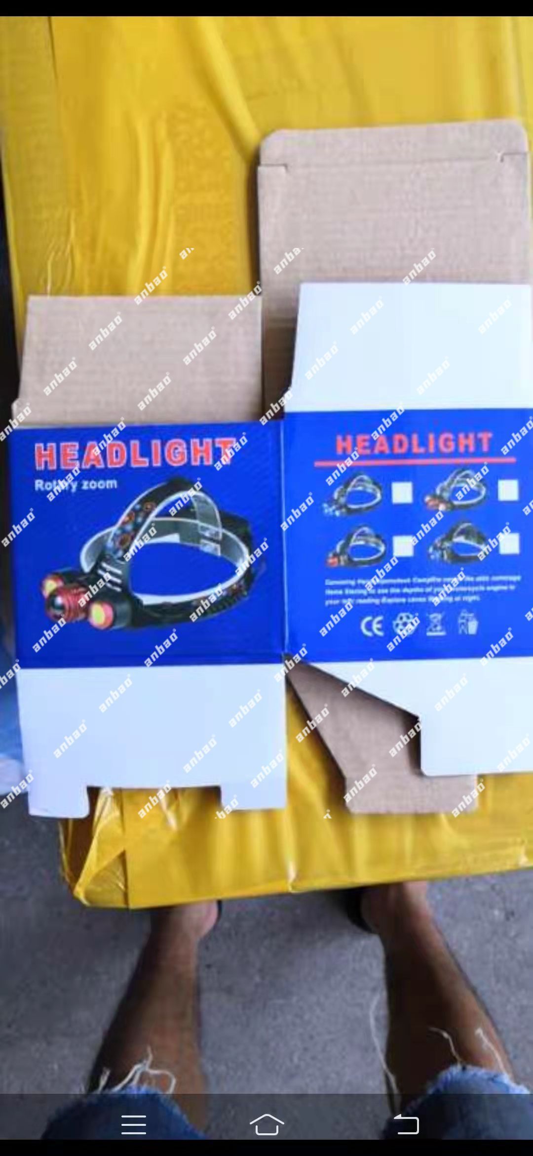 Strong headlight, fishing light, night fishing light, outdoor three-head LED long-range focusing, USB charging multi-functional headlight pic 17