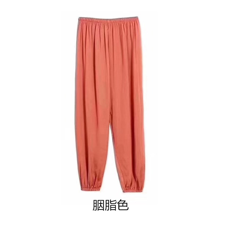 Internet-famous best-selling fairy cool pants, lantern summer versatile mosquito-proof pants, home air-conditioned pants pic 9