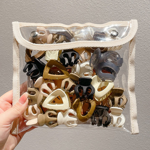 黑色头绳皮筋女简约橡皮筋高马尾发绳发圈皮套秋冬2022年新款发饰详情6