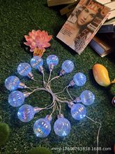 跨境优品太阳能气泡球灯串户外防水节日装饰彩灯庭院灯氛围灯详情7