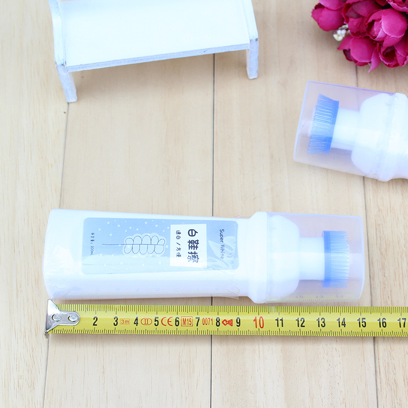 Xiaobai 2nd Generation White Shoe Cleaner for removing dirt and cleaning sports shoes, sponge shoe brush, 2 yuan pic 5