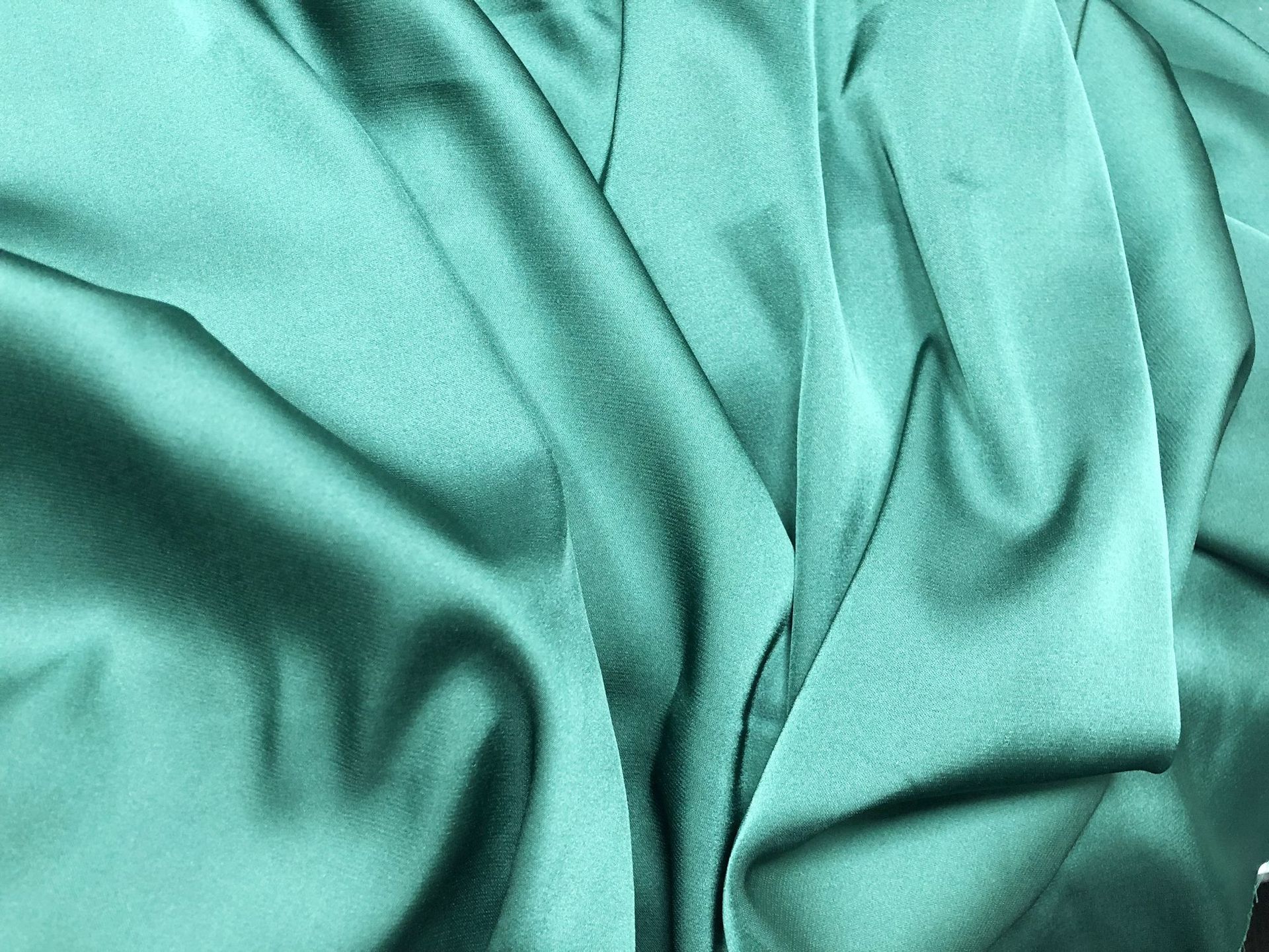 Elastic satin chiffon fabric for spring, summer and autumn trendy fashion underwear dress fabric, silk-like sleeping dress fabric pic 2