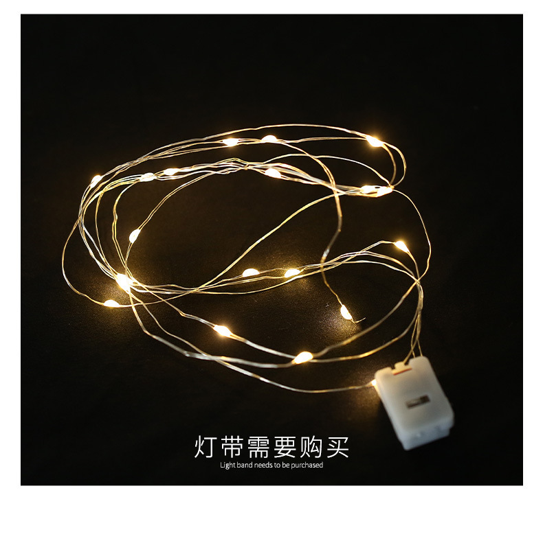 厂家批发新款夜市网红头纱带灯发光双层超仙双层丝带蝴蝶结头纱详情23