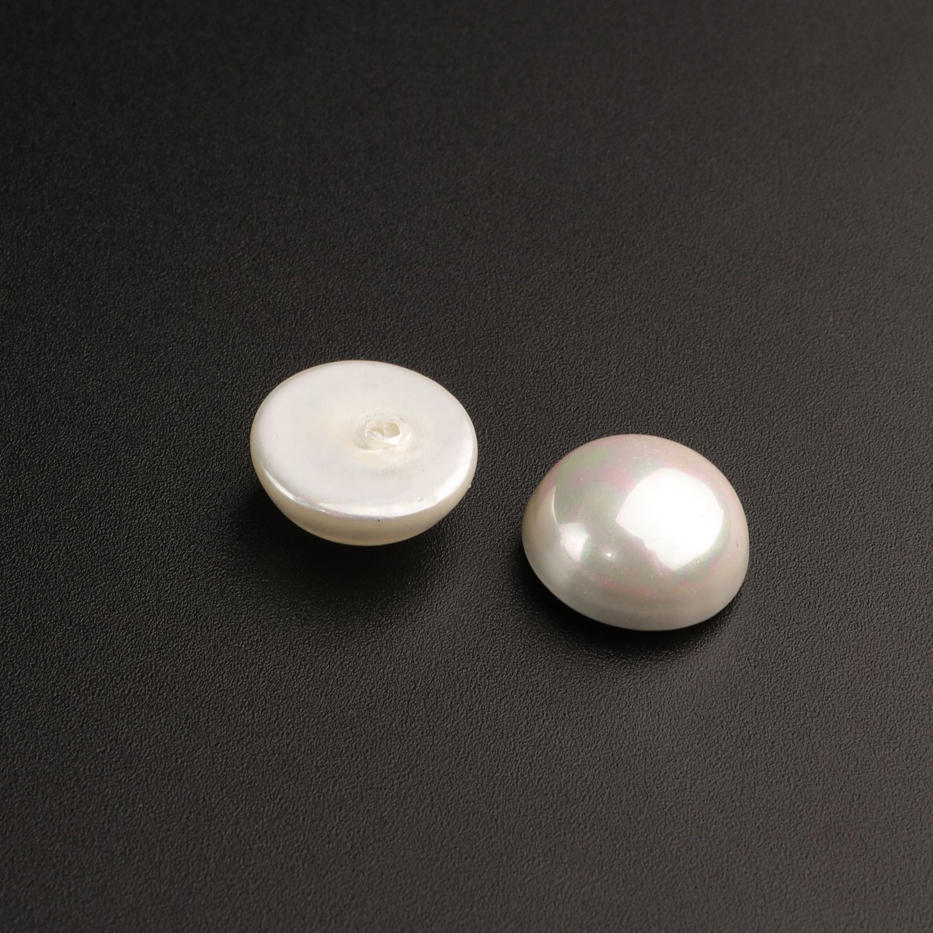 Factory direct supply of large quantities of shells and pearls, 8-20mm in various colors, half-hole shells and pearls, DIY jewelry accessories, loose beads wholesale pic 7