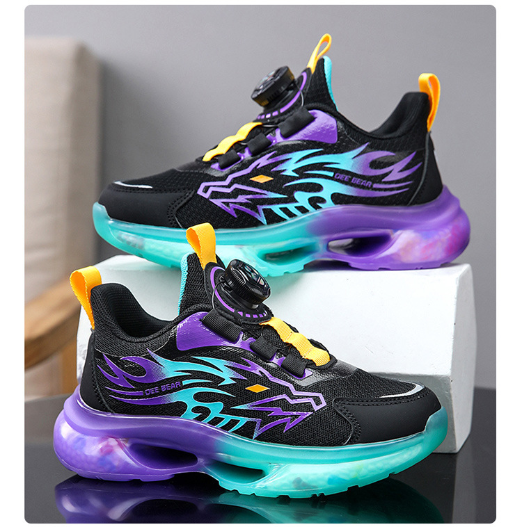 国潮中国风布鞋男童篮球鞋2024夏季新款网面儿童鞋子男孩跑步运动鞋大童透气网鞋详情22