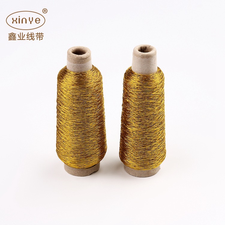 厂家直销8股圆空芯金丝线吊牌线葱线礼品包装线花丝金银线八股绳详情10