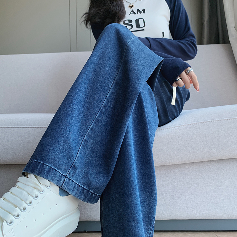 【面膜冰冰裤】夏女裤新款面膜防污防晒大码烟管九分休闲冰冰裤女详情7