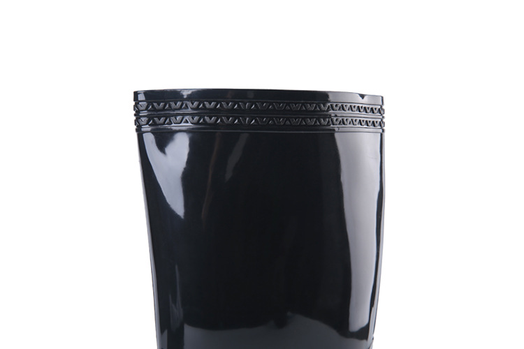 钢头防砸高筒防护雨鞋男1801高帮三防劳保鞋护脚工作雨靴水鞋胶鞋详情15