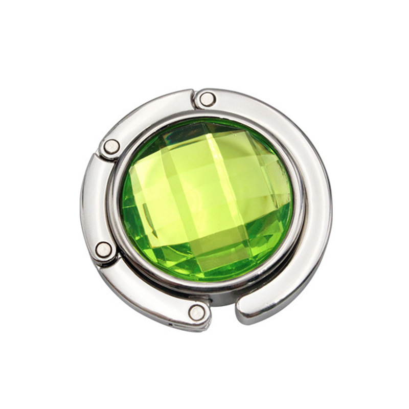 创意折叠包包挂钩便携圆形金属挂包器无痕办公室折叠桌面挂钩批发详情19