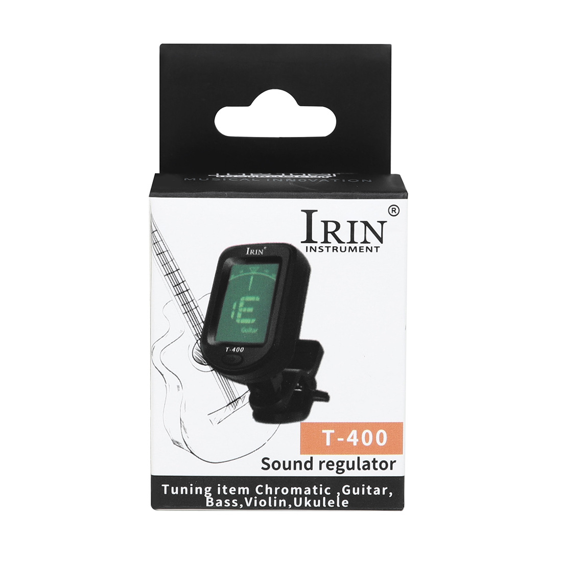 IRIN吉他调音器贝司提琴十二平均律多功能电子调音器吉他校音器详情18