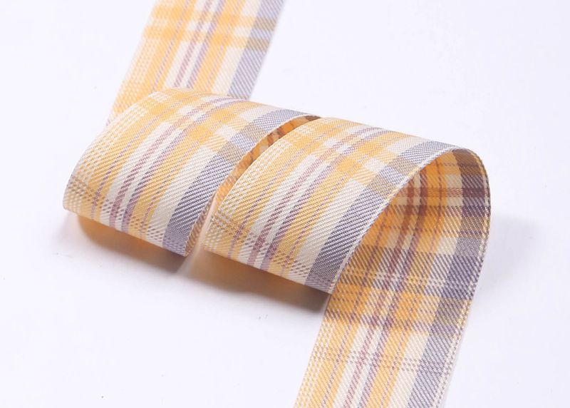 Double-sided JK check pattern college style webbing DIY handmade bow tie hair accessories clothes bow tie accessories gift packaging pic 11