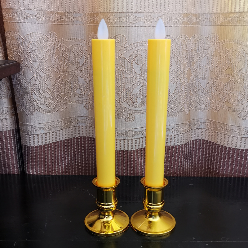 Long-pole electronic candles for Buddha and blessing, swinging decorative handicrafts and ornaments pic 6
