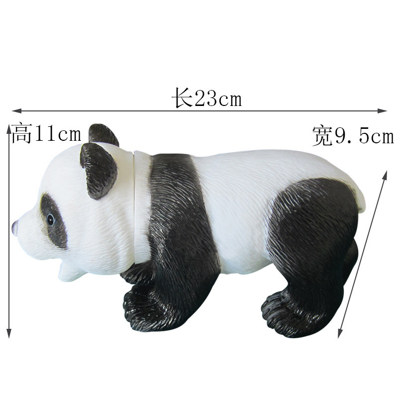 Pet vocal toy panda vinyl toy Dog, biting sound, grinding teeth, teasing and venting, screaming panda pic 5