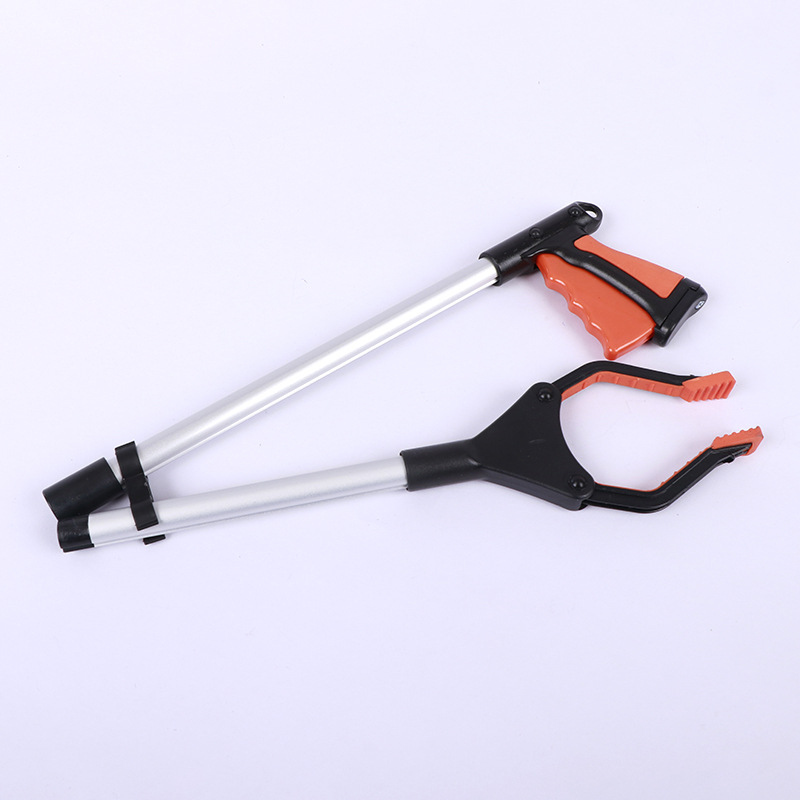 Foldable garbage collector for sanitation, cigarette butt picker, garbage collector, sanitary garbage tongs with magnets, garbage tongs pic 26
