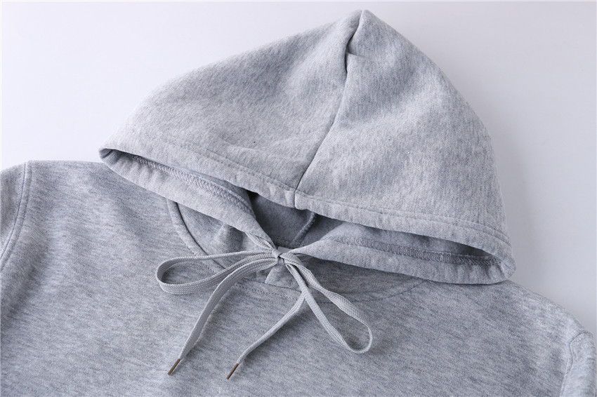 Comercio exterior nuevo estilo hombre casual deporte fitness sudadera más peluche más grueso tendencia de moda tamaño grande suelto sudadera con capucha pic 11
