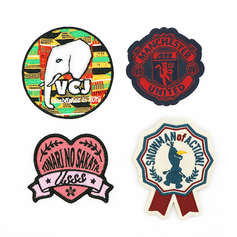 The manufacturer produces all kinds of computer-embroidered cloth stickers, tinplate badges, self-adhesive pins, Velcro badges pic 17