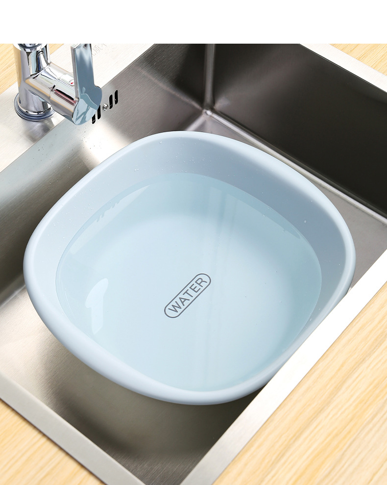 Thickened washbasin, small baby, children and student washbasin, household vegetable washing basin, large plastic foot and laundry basin pic 14