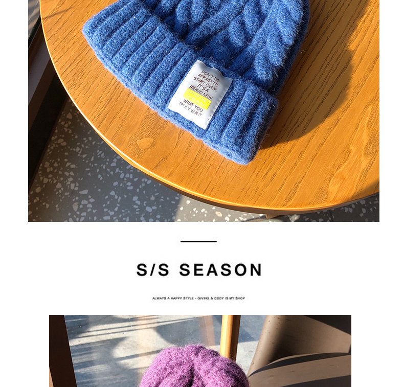 Otoño invierno engrosado cálido cáñamol sombrero de punto mujer versión coreana ins marca de la marea cono sombrero sombrero sombrero frío sombrero de lana hombre pic 17