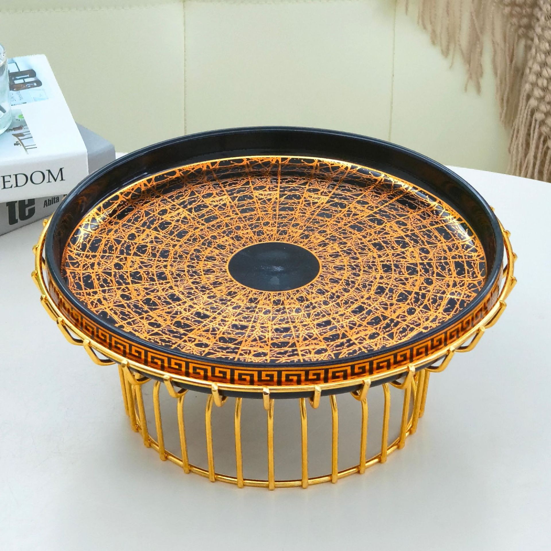 Creative Nordic light luxury style fruit platters, modern home tea break table decorations, afternoon tea fruit cakes and pastries, high-end Nordic light luxury style fruit platters, modern home tea break table decorations, afternoon tea fruit cakes and pastries pic 10