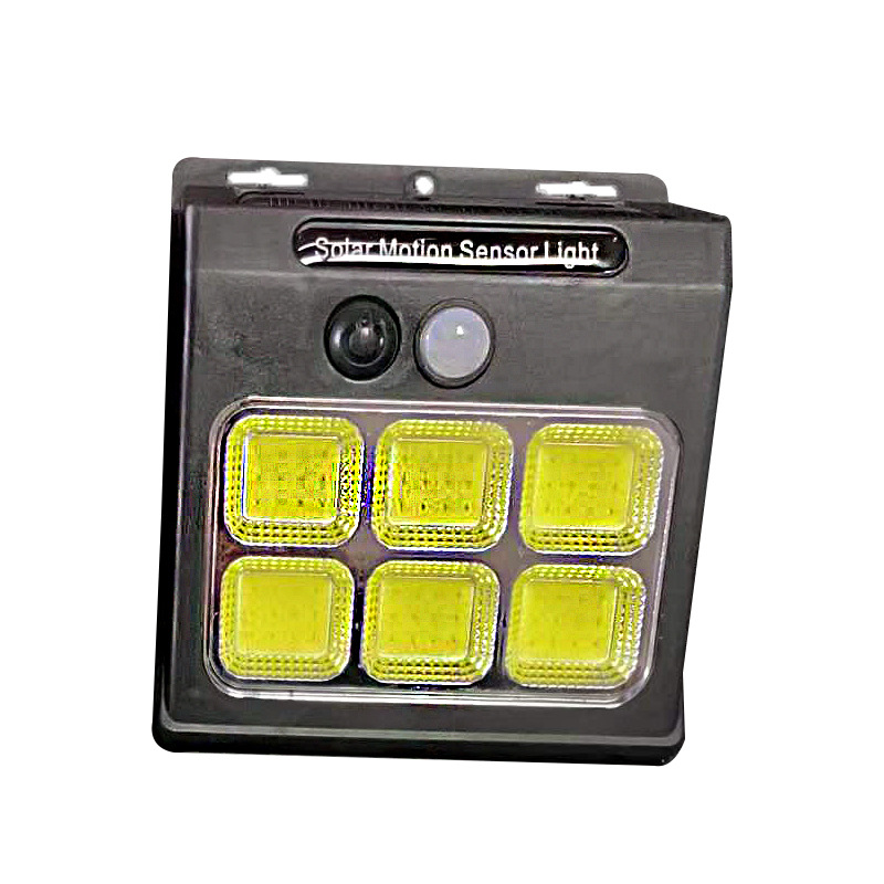 Outdoor courtyard lamps, wall lamps, outdoor fences, courtyard household street lamps, COB human body sensor solar charging wall lamps pic 5