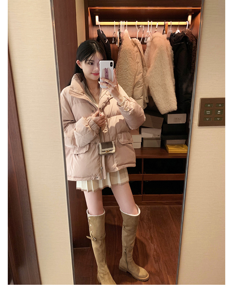 葡萄妈过膝骑士靴女厚底加绒长筒厚绒长靴百搭雪地靴女式棉鞋冬季详情42