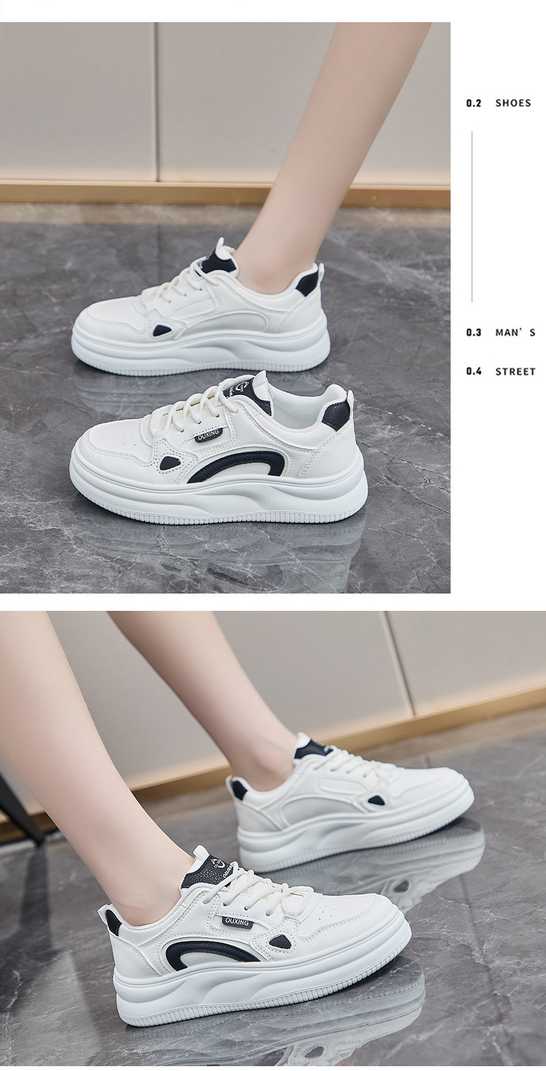 2024秋季小白鞋新款韩版ins女学生增高厚底运动板鞋休闲街拍SH107详情17