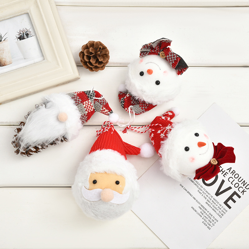 Christmas products: Santa Claus, Snowman, faceless Old Man pendant, decorative items, Christmas hat, doll, and gift pic 6