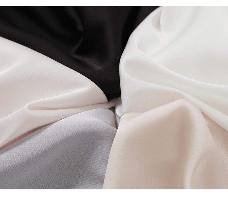 Jialqi, a popular female summer V-neck dress with a halter top, wears a suit over it and a silk satin slim-fitting base layer inside pic 56