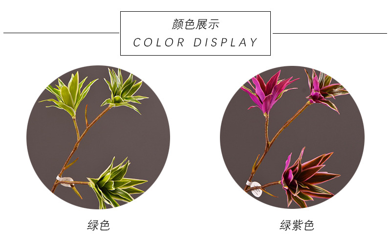 Dongli Factory direct sales, wholesale of artificial flowers, purple mist grass, purple dew grass, home decoration, artificial living room model rooms, artificial flower ornaments, one-piece consignment pic 5