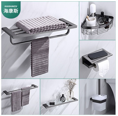 Wholesale 304 stainless steel bathroom glass shelves, bathroom mirror front shelves, washbasin storage racks in stock pic 6