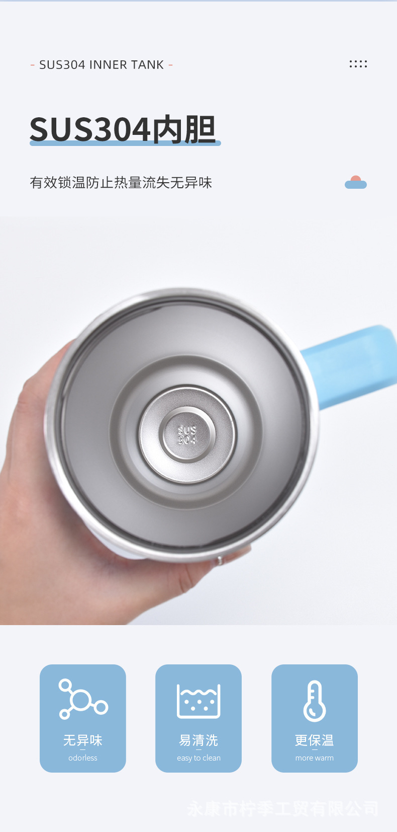 跨境40oz汽车杯车载保温杯304不锈钢吸管大容量冰霸杯保冷手柄杯详情6