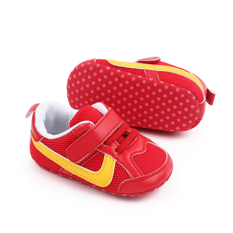 3-6-12 months old baby shoes: Comfortable and breathable mesh baby shoes, anti-slip soft-soled walking shoes M22-3 pic 6