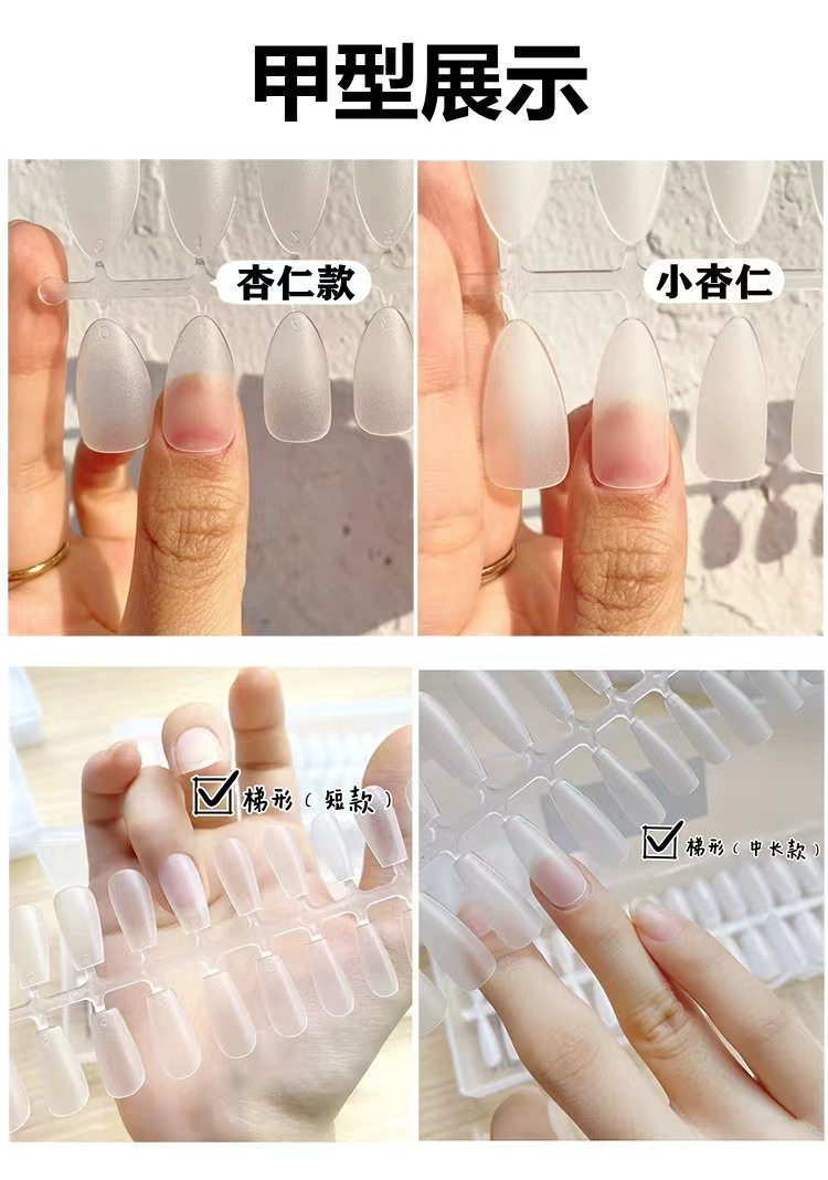 Street encounter size nail strips, special nail art pieces for wearing nails, false nails, wearable full stickers, nail salon size nail stickers pic 4